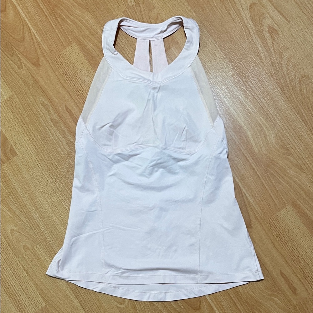 lululemon athletica White Tank Top